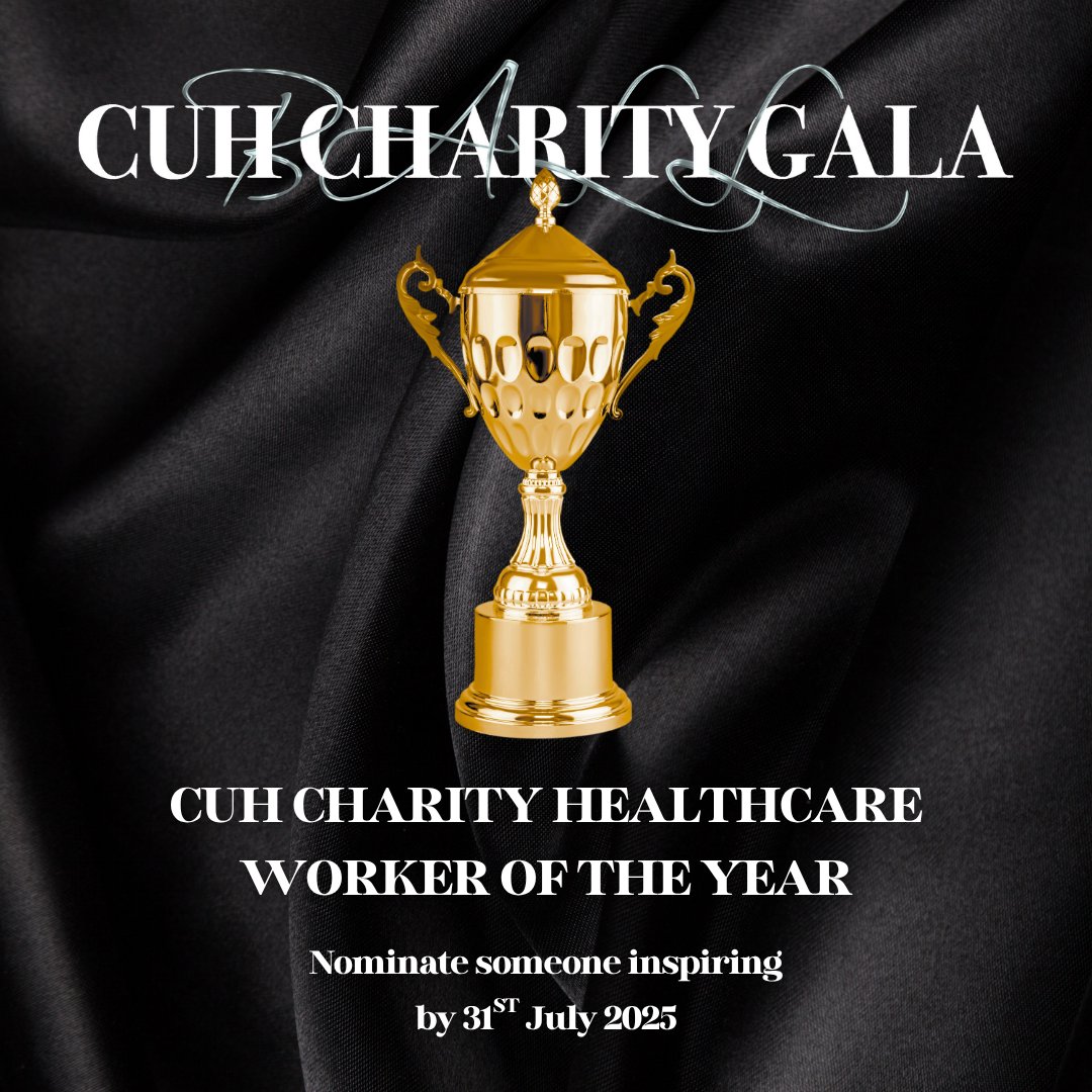 CUHCharity's tweet image. Time is running out to nominate someone amazing!
- CUH Charity Person of the Year
- CUH Charity Healthcare Worker of the Year
cuhcharity.ie/gala-ball-2025/
Shortlisted nominees will be invited to attend the CUH Charity Gala Ball, where the winners will be announced!
