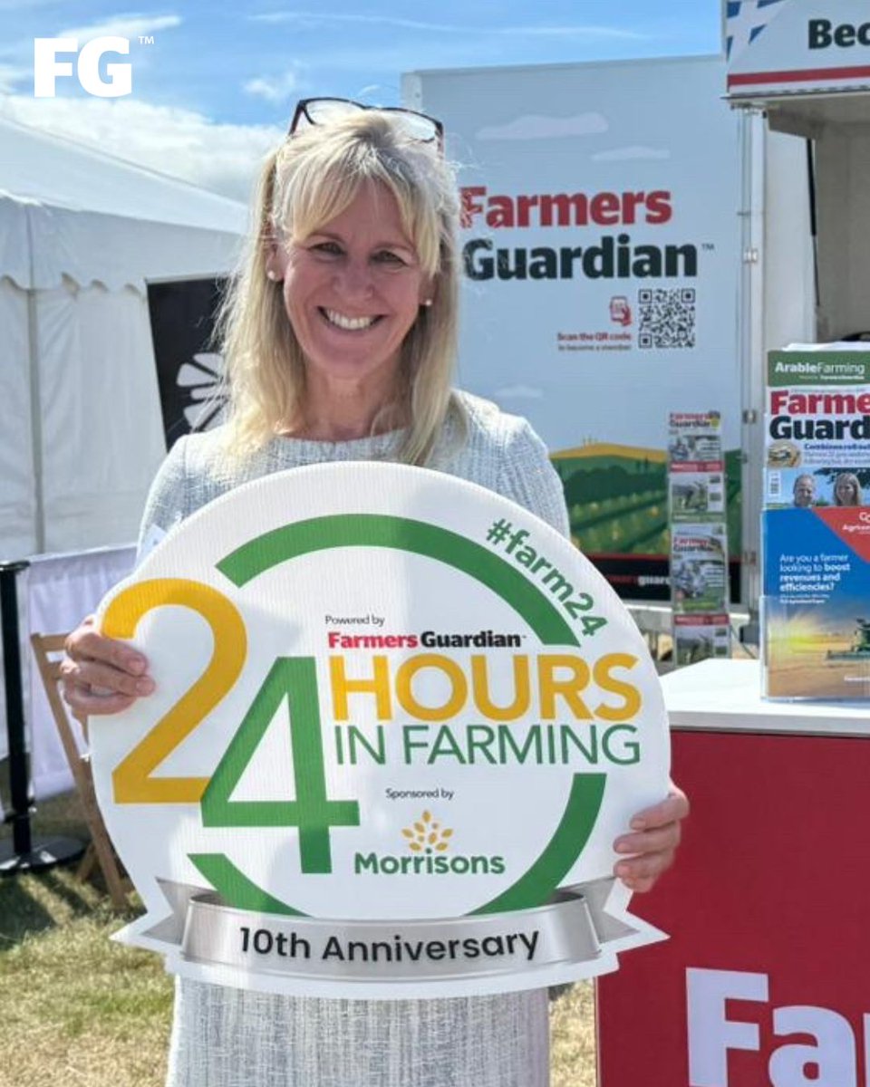 Farmers Guardian (@farmersguardian) on Twitter photo Farming's Baroness Minette Batters supports #Farm24 🇬🇧 Speaking at the @GreatYorkShow on behalf of the Farming Community Network, <a href="/Minette_Batters/">minette batters</a> urged everyone to keep their eyes open for people and be there for our fellow farmers. This is exactly what #Farm24 aims to do.
We Farming's Baroness Minette Batters supports #Farm24 🇬🇧 Speaking at the @GreatYorkShow on behalf of the Farming Community Network, <a href="/Minette_Batters/">minette batters</a> urged everyone to keep their eyes open for people and be there for our fellow farmers. This is exactly what #Farm24 aims to do.
We