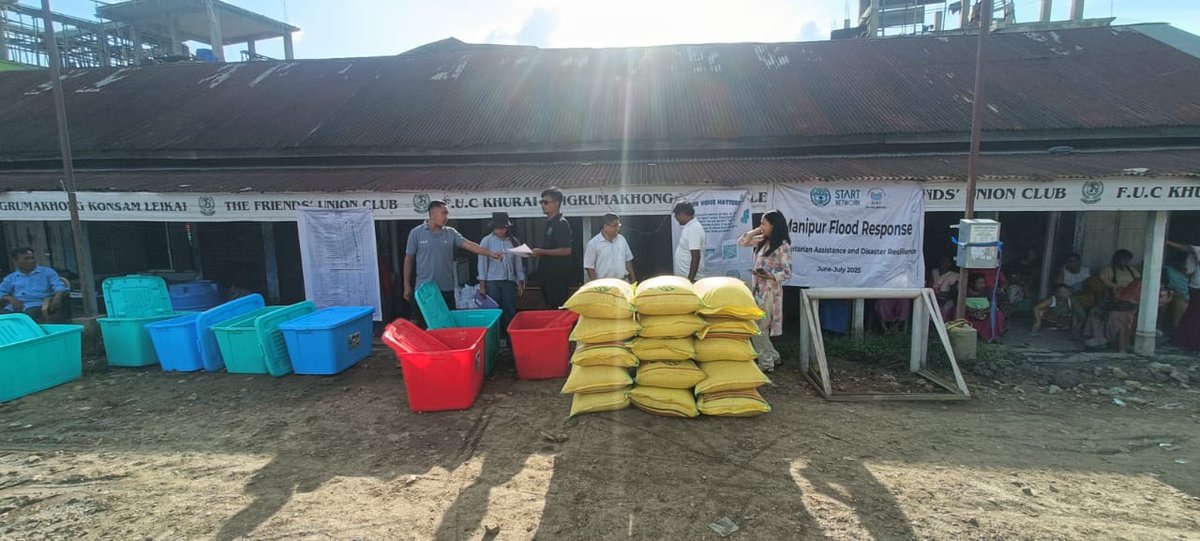 humanaidint's tweet image. Thanks to the relentless efforts of our team on ground, critical aid is reaching the most vulnerable in #Manipur.

With #StartFund (@StartNetwork ) and @LOCAL_India_23  member @PrdaManipur1988 we are supporting dignified flood relief for 2200 households.