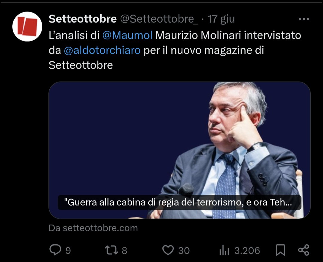 stebaraz's tweet image. Imperdibile intervista, poi me la riassumete.
PS: ehi @aldotorchiaro quante copie vende @ilriformista?
A 1.000 al giorno ci arrivate?