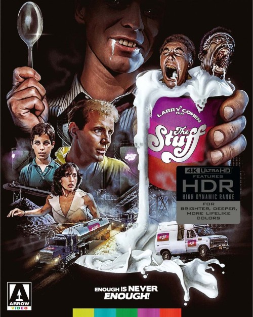 AVnirvana's Michael Scott (@michael_scott90) on Twitter photo "The Stuff - 4K UHD Review"
avnirvana.com/threads/the-st…
<a href="/ArrowFilmsVideo/">Arrow Video</a> releases the ooey-gooey nastiness that is 1985's "The Stuff" on a fantastic 2 disc #4k #uhd set today.
<a href="/AV_NIRVANA/">AV NIRVANA</a> <a href="/the4kCollectivE/">4K ᑕOᒪᒪEᑕTIᐯE</a> <a href="/UltraHDBluray/">Ultra HD Blu-ray 💿</a> <a href="/RalphAVSreviews/">Ralph Potts</a> #review #reviews #horror #thestuff "The Stuff - 4K UHD Review"
avnirvana.com/threads/the-st…
<a href="/ArrowFilmsVideo/">Arrow Video</a> releases the ooey-gooey nastiness that is 1985's "The Stuff" on a fantastic 2 disc #4k #uhd set today.
<a href="/AV_NIRVANA/">AV NIRVANA</a> <a href="/the4kCollectivE/">4K ᑕOᒪᒪEᑕTIᐯE</a> <a href="/UltraHDBluray/">Ultra HD Blu-ray 💿</a> <a href="/RalphAVSreviews/">Ralph Potts</a> #review #reviews #horror #thestuff