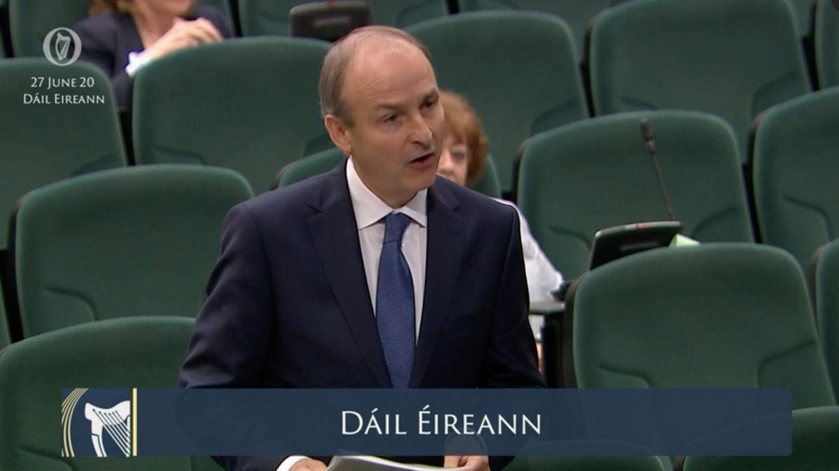 nwl88444048's tweet image. Micheal Martin: "We need Metro North for the climate, to get people out of cars onto public transport"
RTE: "So, they can travel to the airport to take an airplane flight?"
"Let's not get facetious about it" says a tired-looking Micheal Martin realising he's been caught out