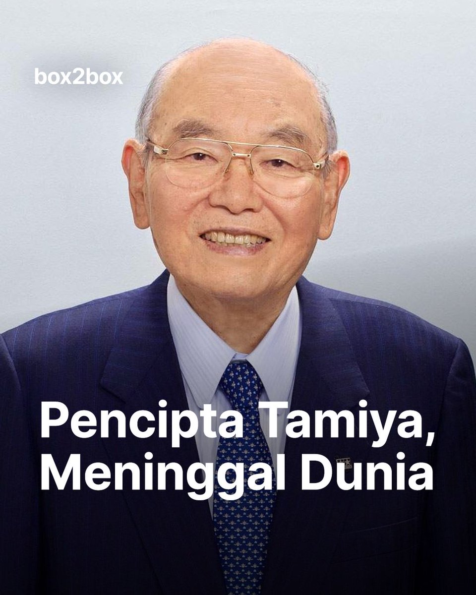 Turut berduka cita juga atas wafatnya pencipta tamiya. 🏎

Siapa nih yang masih hobi main tamiya?