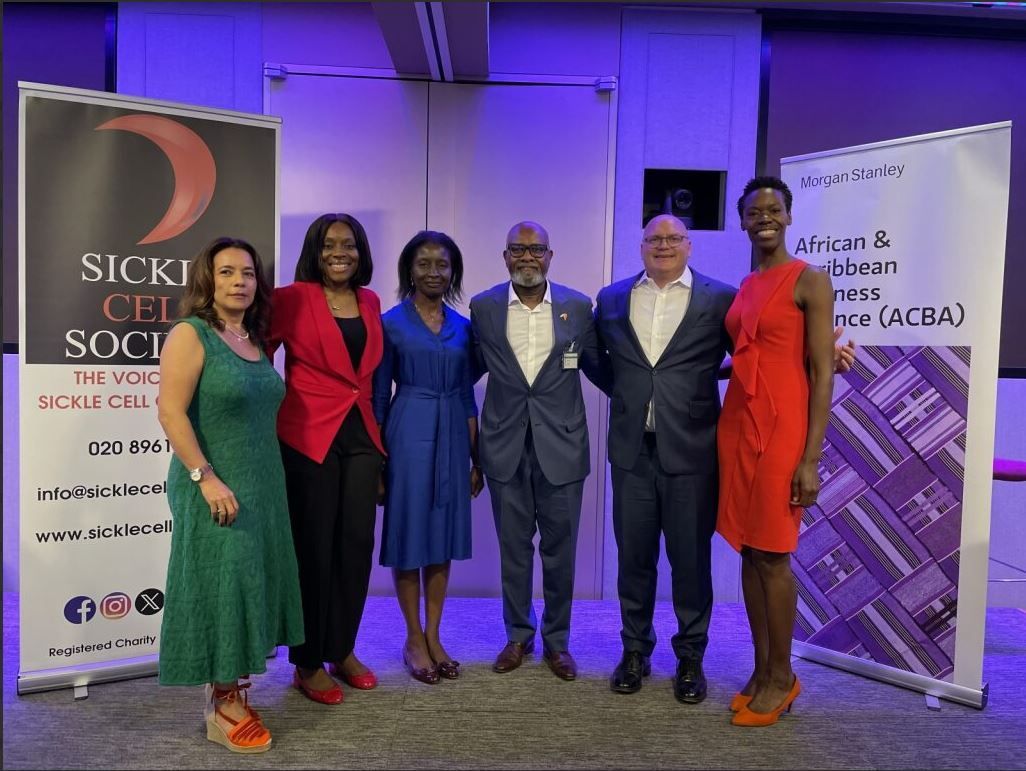 SickleCellUK's tweet image. Huge thanks to the African Caribbean Business Alliance for hosting a fantastic quiz night on 16 July, raising over £6K for the Sickle Cell Society! Our CEO John James was honoured to attend. Your support helps us make a real difference. #SickleCell #ACBA #Fundraising