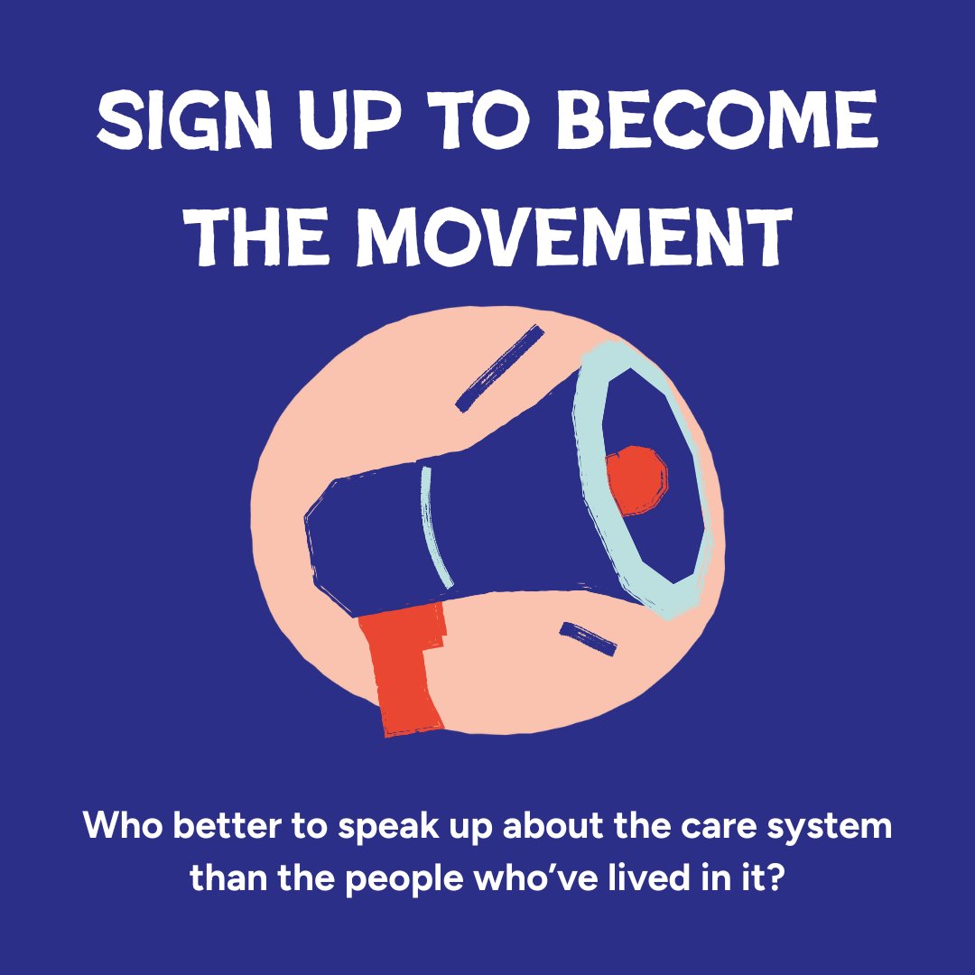 BecomeCharity's tweet image. You know it. We know it. The care system’s broken, and it needs to change. Together, we’ll make it happen.
Join Become the Movement to have your voice heard by the people in charge.
Find out more: loom.ly/j94Vw4s