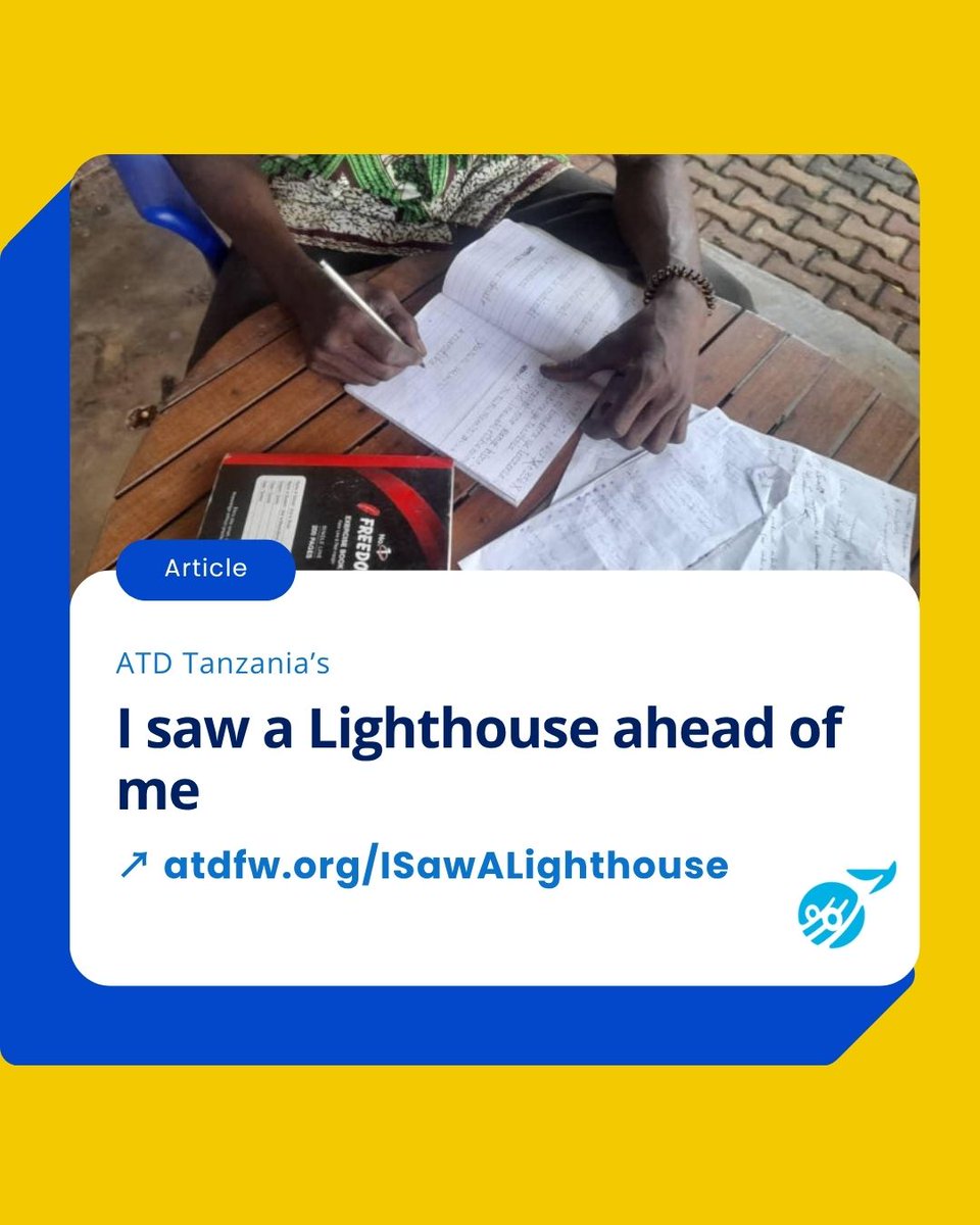 ATD  Tanzania has been offering adult literacy classes at Magogoni Fish  Market in Dar es Salaam Tanzania for many years. Read the story of  YUSUPH and how the classes improved his life: atdfw.org/ISawALighthouse