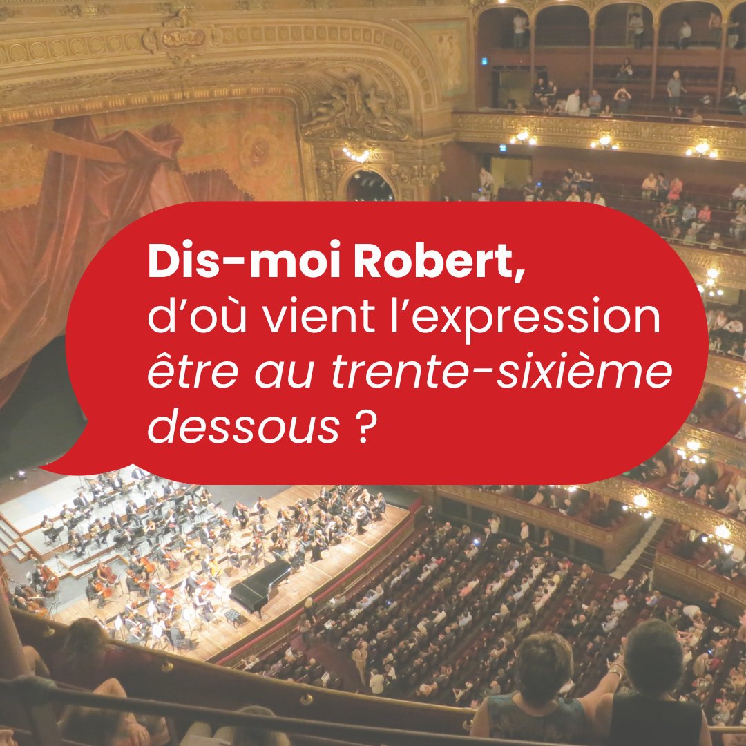 LeRobert_com's tweet image. Tandis que la 79e édition du Festival d’Avignon touche à sa fin, découvrez l’origine d’une expression née sous la scène !
Notre lexicographe Benjamin Rouxel la décortique pour vous dans le podcast La Puce à l’oreille de Lucie Bouteloup sur RFI. tinyurl.com/2yn6uzz8