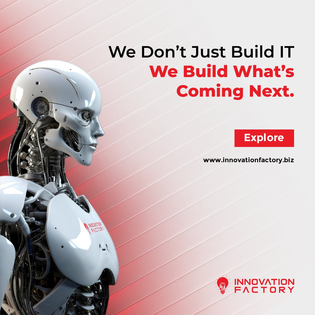 🚀 Innovation Factory
We don’t just build IT —
We build what’s coming next.

From cutting-edge tech to future-ready solutions, we turn bold ideas into tomorrow’s reality.
From concept to creation, we design tomorrow — today.⚙️

#InnovationFactory #Future #ToTheFuture #ToTheMoon