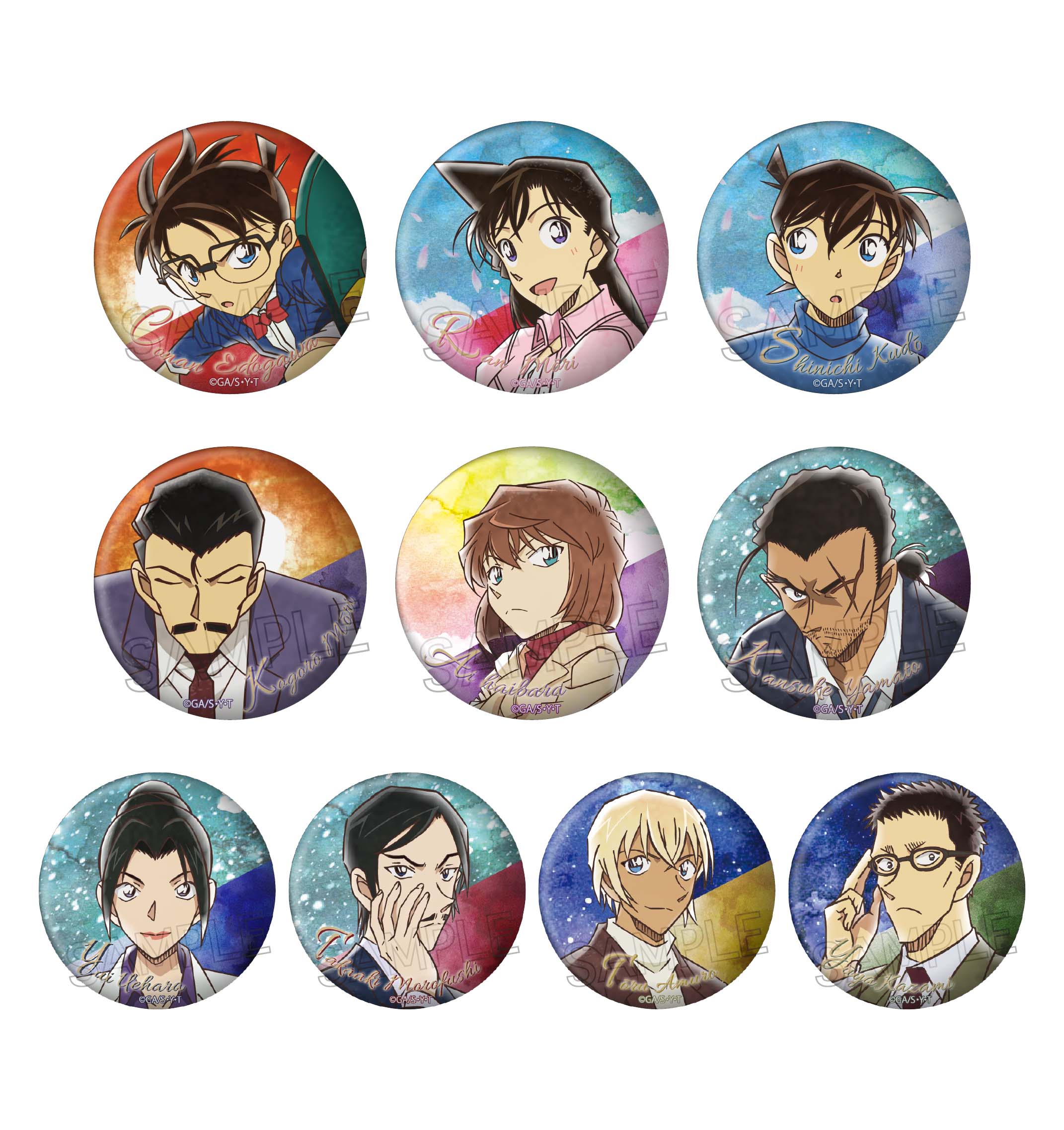 名探偵コナン ビンテージポップ レジデンス 缶バッジ　江戸川コナン ヴィレッジヴァンガードオンラインストア on X: 