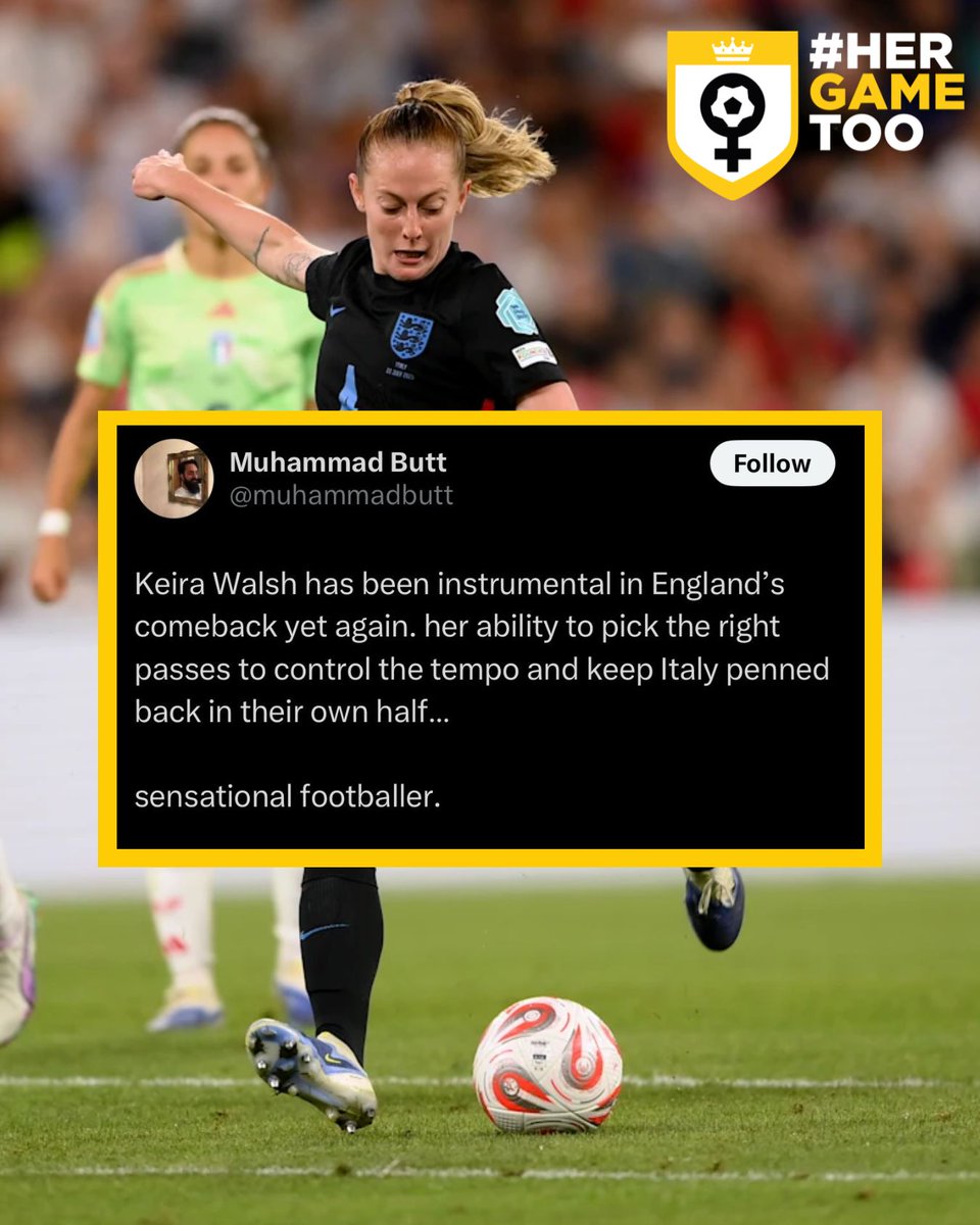 HerGameToo's tweet image. Anyone else wake up wondering if last night was just a dream!?!? 🏴
Our Lionesses really did that!! 😮💨😮💨
Swipe for our fave social media comments about our star girls! 🤩⤵️