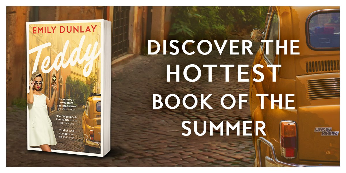 4thEstateBooks's tweet image. ☀'Mad Men meets White Lotus' @RedMagDaily
Looking for your next holiday read? Look no further! TEDDY is the perfect paperback to read by the pool.