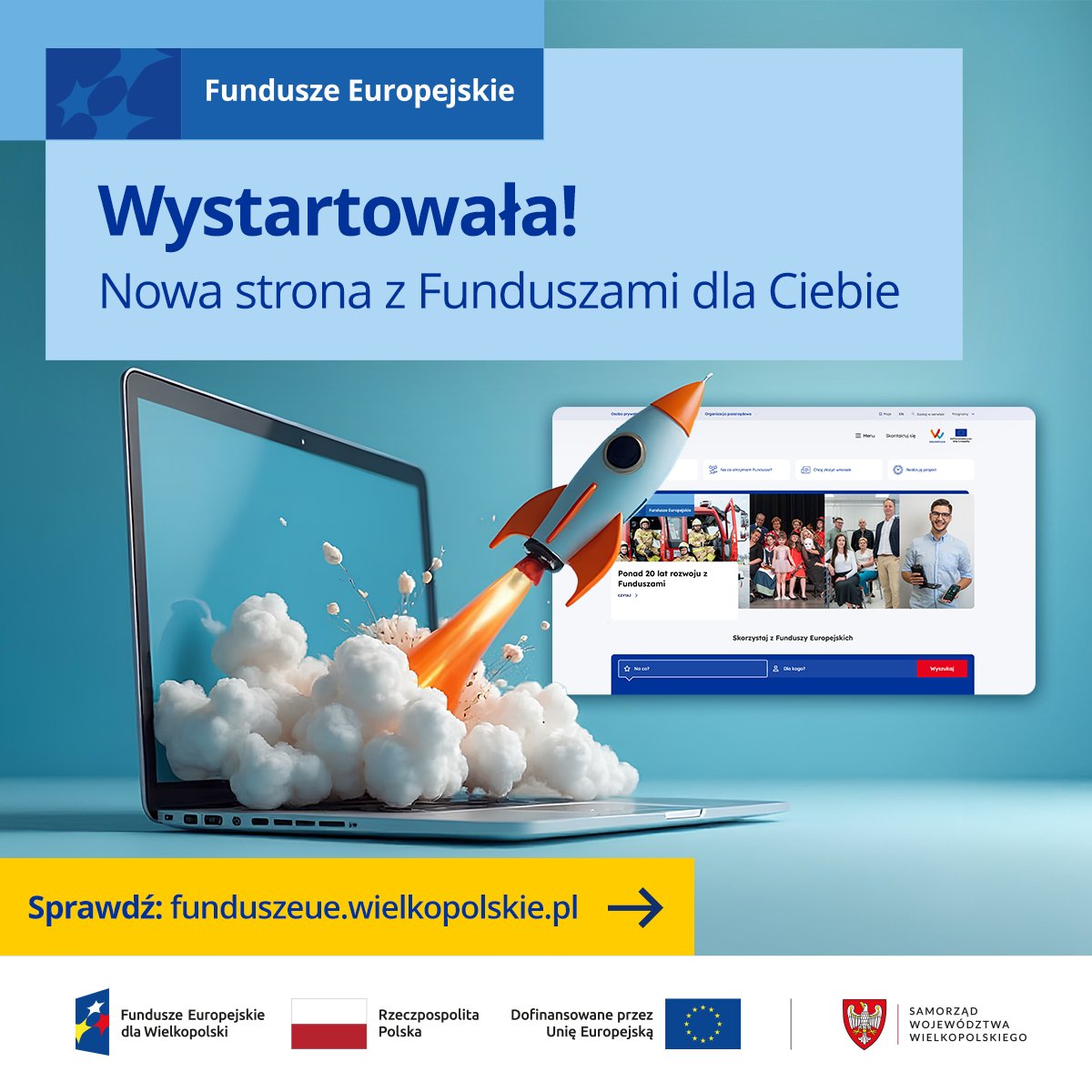funduszeuewlkp's tweet image. 🚀 Wystartowała nowa strona funduszeue.wielkopolskie.pl!
Szybciej, prościej i czytelniej o Funduszach Europejskich dla Wielkopolski!
✅ Aktualne nabory.
✅ Jasne zasady.
✅ Praktyczne przewodniki.
Sprawdź i skorzystaj! 👉 funduszeue.wielkopolskie.p