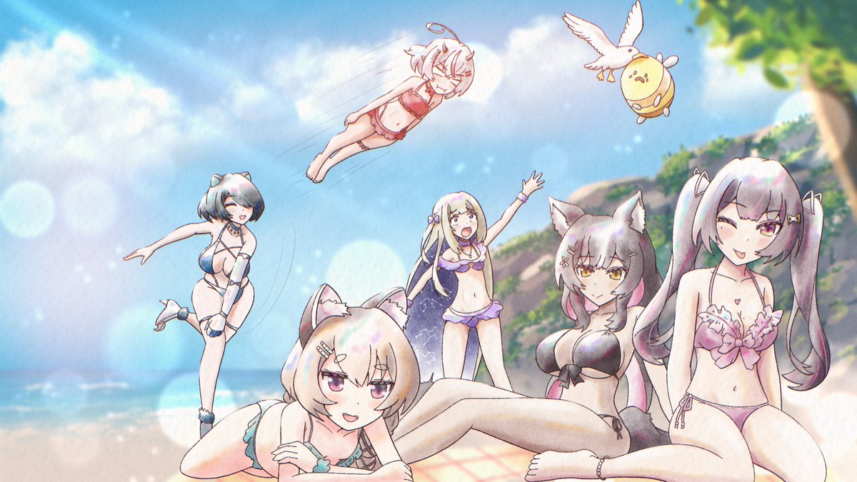 vanilla7s26's tweet image. happy 3rd anniversary to phase alias~
#AtoRie #Airirkgk #remicasso #komachipanko #shiillustration #MakinArchive