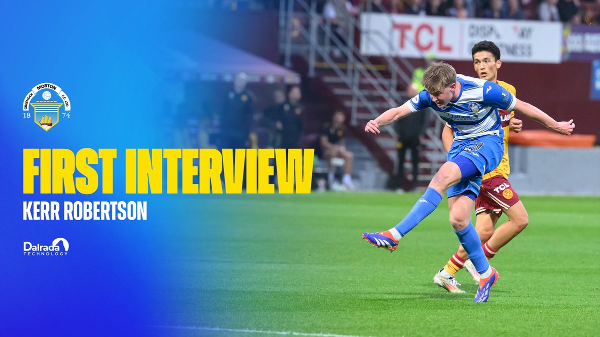 🗣️ First Interview | Kerr Robertson
 
Hear from Kerr Robertson in his first interview following last night's match against Motherwell.
 
➡️ youtu.be/5hfX2Y8lNrE