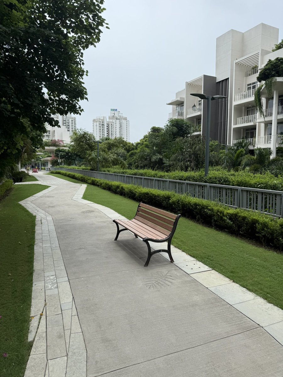 GabbbarSingh's tweet image. Behind the gates Gurgaon creates its own western world