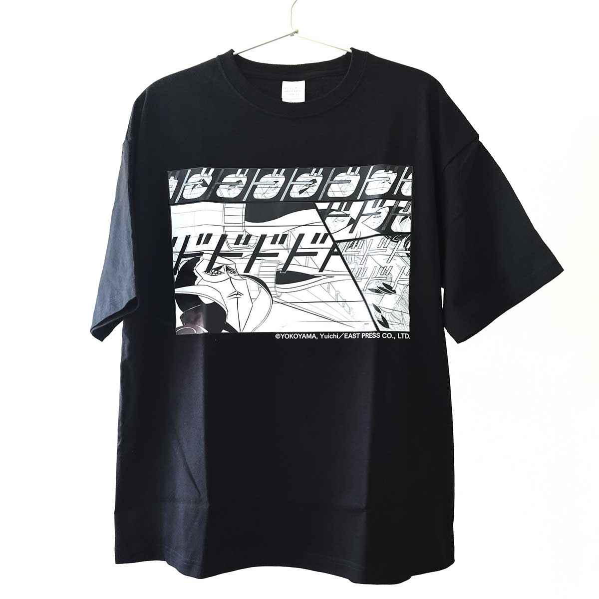 ArtLUCKYRECORDS's tweet image. 横山裕一「世界地図の間」ビッグシルエットTシャツ　
あの一場面がTシャツに！ 大きめサイズがだんだん少なくなってきました。お早めに〜
art.luckyrecords.jp/collections/yu…
#横山裕一 #漫画 #ネオ漫画