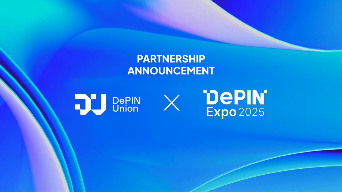 DePIN_Union's tweet image. 🚀 DePIN Union x DePIN Expo 2025: Pioneering the Real-World Infra Revolution
We’re thrilled to support @ExpoDePIN - the world’s first industry-grade expo for #DePIN, converging AI, RWA, IoT, Robotics, and blockchain into one groundbreaking showcase.
Hosted in Hong Kong with…