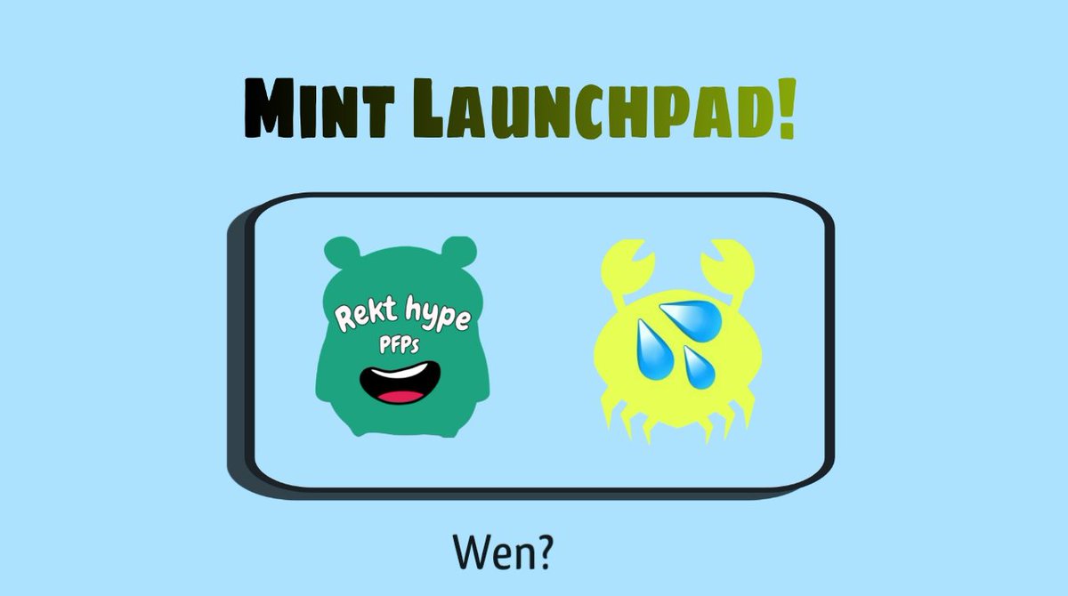 rektHype PFPs (@rekthypenft) on Twitter photo Massive GTD Free Mint Giveaway 🎉
Supply: 2222
GTD WL : FREE
FCFS WL: FREE
PUBLIC: TBA but affordable 🖍️
Launchpad: <a href="/drip__trade/">Drip.Trade</a> 🎰
Random 50 wallets for a GTD WL👇
!48 hours ⏳
!Drop It ⬇️ Massive GTD Free Mint Giveaway 🎉
Supply: 2222
GTD WL : FREE
FCFS WL: FREE
PUBLIC: TBA but affordable 🖍️
Launchpad: <a href="/drip__trade/">Drip.Trade</a> 🎰
Random 50 wallets for a GTD WL👇
!48 hours ⏳
!Drop It ⬇️