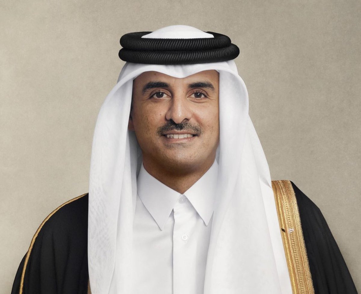 NadeebQa's tweet image. 🇪🇬🇶🇦| سموّ الأمير @TamimBinHamad يُهنئ أخاه فخامة الرئيس عبد الفتاح السيسي رئيس جمهورية #مصر العربية الشقيقة بمناسبة ذكرى اليوم الوطني لبلاده
#نديب_قطر | #قطر 🇶🇦