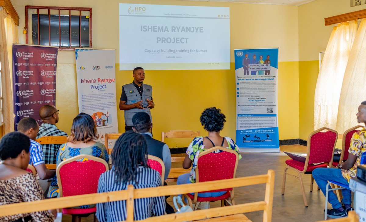 WHORwanda's tweet image. #IshemaRyanjye is empowering over 18 000 youth with life-changing knowledge on sexual and reproductive health rights(SRHR) through an innovative card game!
@WHORwanda, together with @RBC and @HP_Organi, are supporting making SRHR education fun, accurate, and impactful in Kayonza