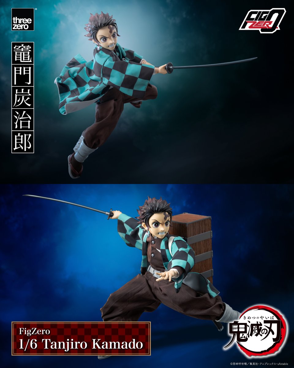 threezeroHK's tweet image. 【Pre-order the FigZero 1/6 Tanjiro Kamado NOW!】
FigZero 1/6 Tanjiro Kamado is now on sale again at threezero Store, threezero Tmall, and selected distribution partners worldwide!
SRP: 159.90 USD / 1,190 RMB / 1,250 HKD / 4,710 TWD /23,460 JPY
The figure’s attire includes…