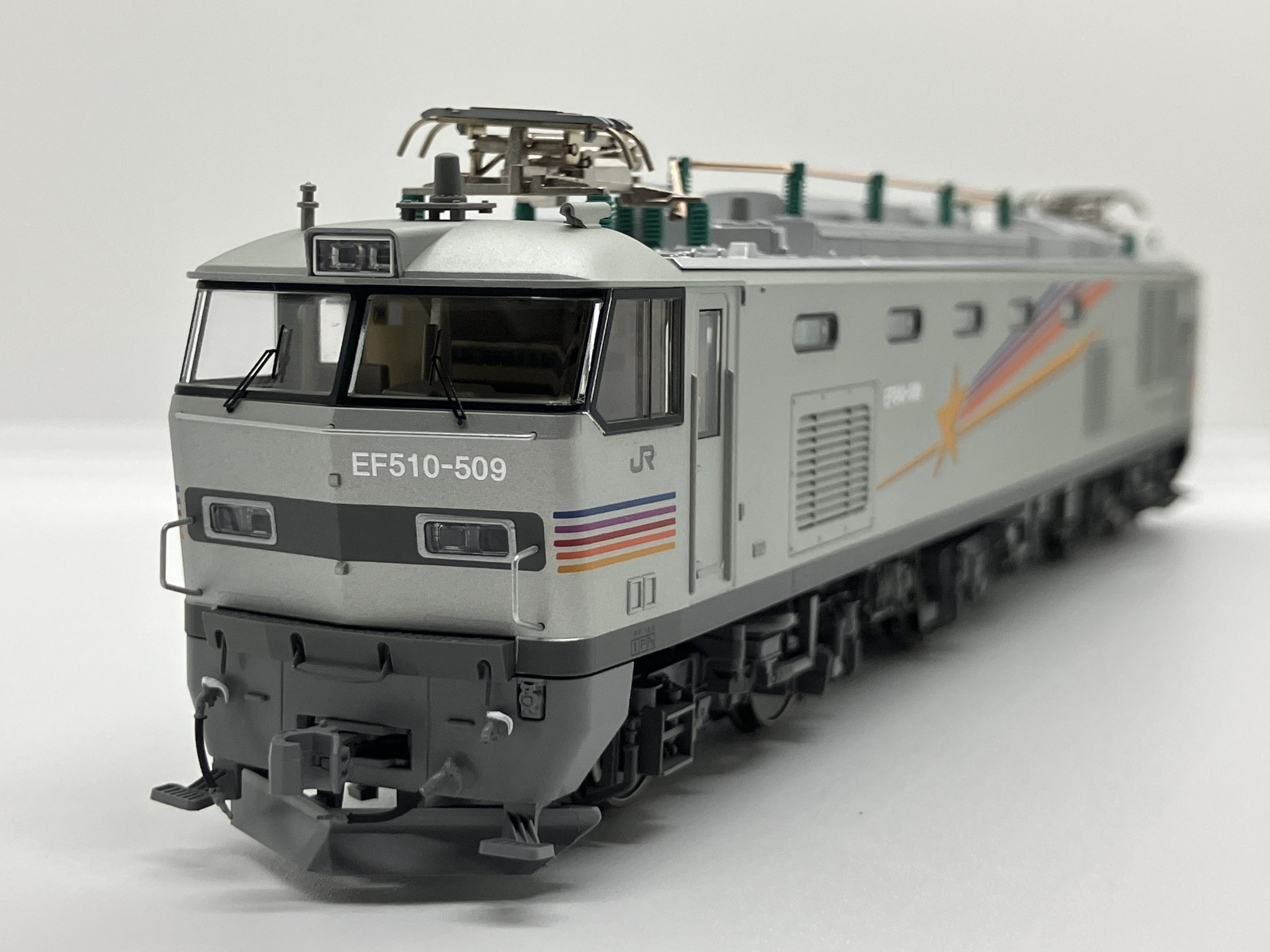 鉄道模型HOゲージ EF510　カシオペア　ジャンク ジャンク！EF510 509号機カシオペア専用塗装を購入。その1