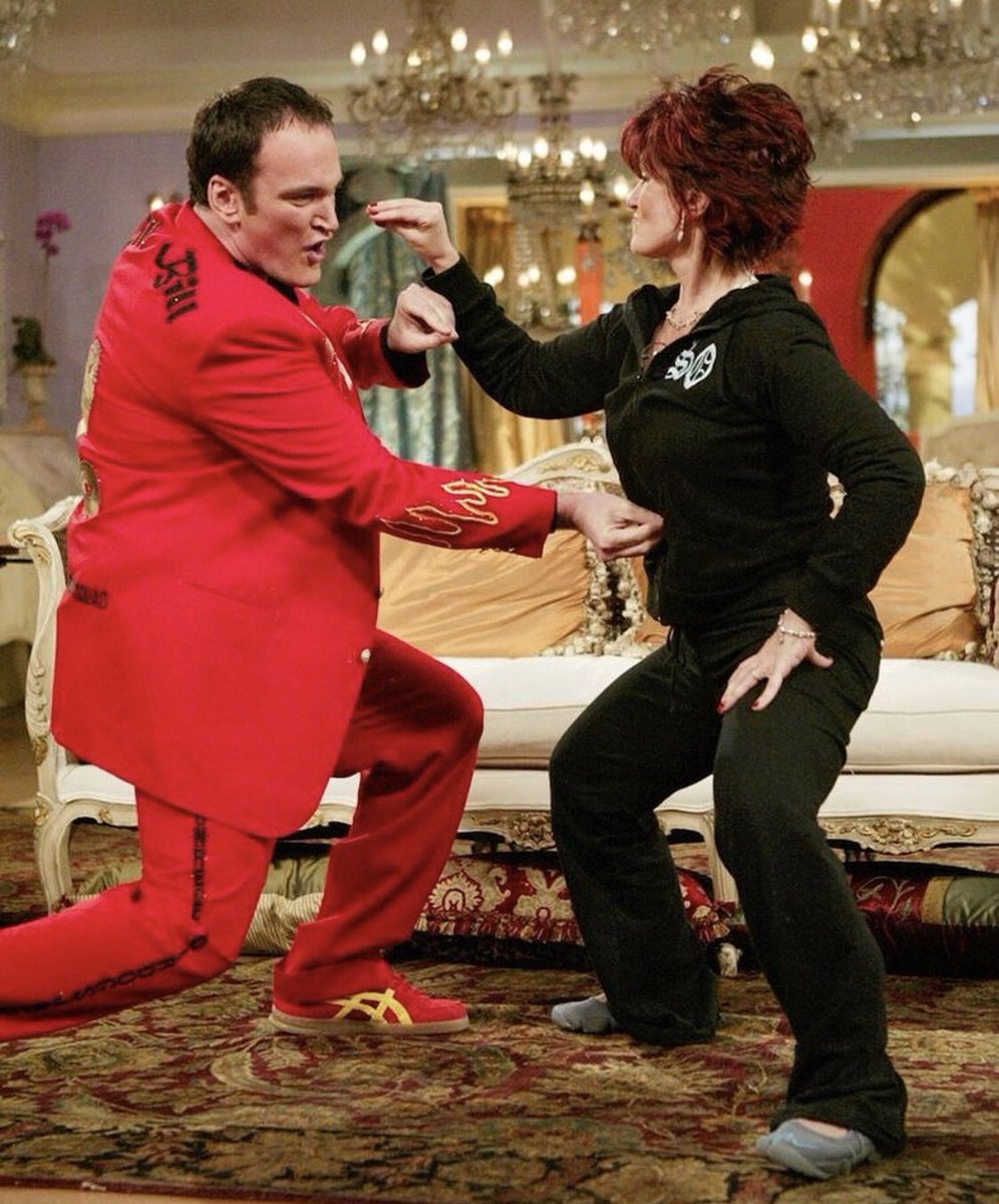 QTarantino_news's tweet image. Q. & @MrsSOsbourne. Deepest condolences. RIP Ozzy 🖤