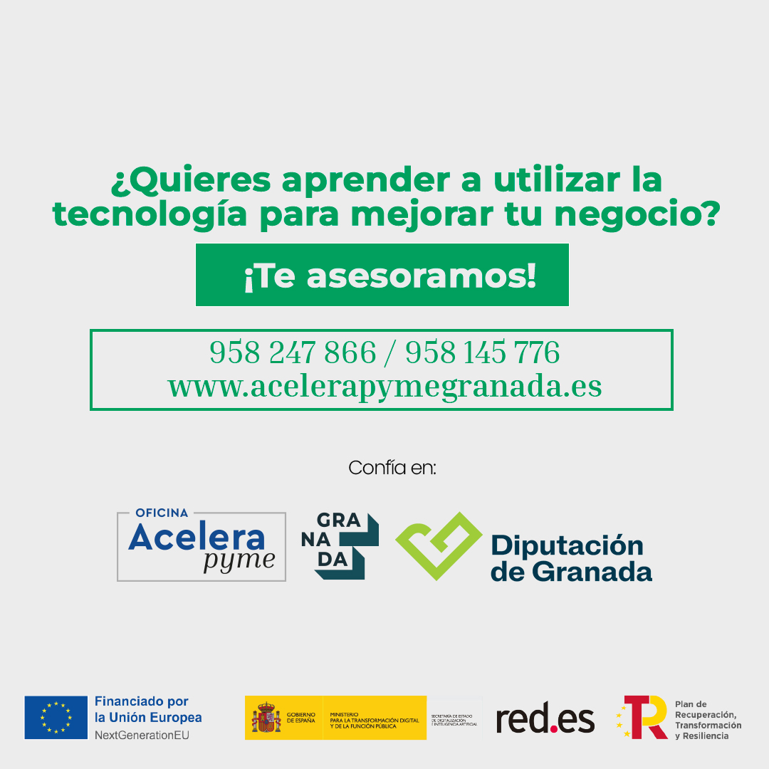 Conocer las últimas tendencias digitales es la clave para llevar tu pyme al siguiente nivel. 🚀

➡️ acelerapymegranada.es

<a href="/redpuntoes/">Red.es</a> <a href="/Acelerapyme/">Acelera pyme</a>
#NextGenerationEU #PlanDeRecuperación #PlandeDigitalizaciondePymes #Acelerapyme #TransformaciónDigital #DiputacionGranada