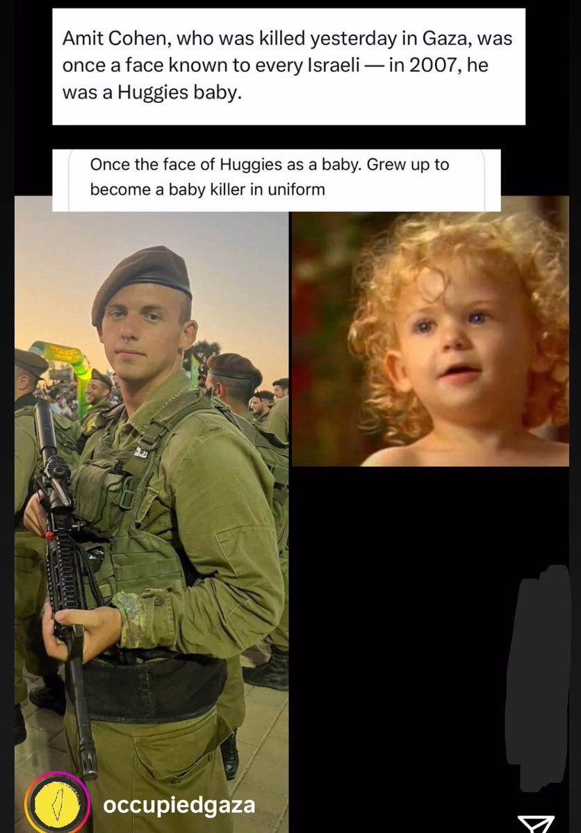 ofer_n's tweet image. הציונות הפכה את התינוק לחייל בצבא השמדת התינוקות
#GazaGenocide #AbolishIsrael #EqualRights