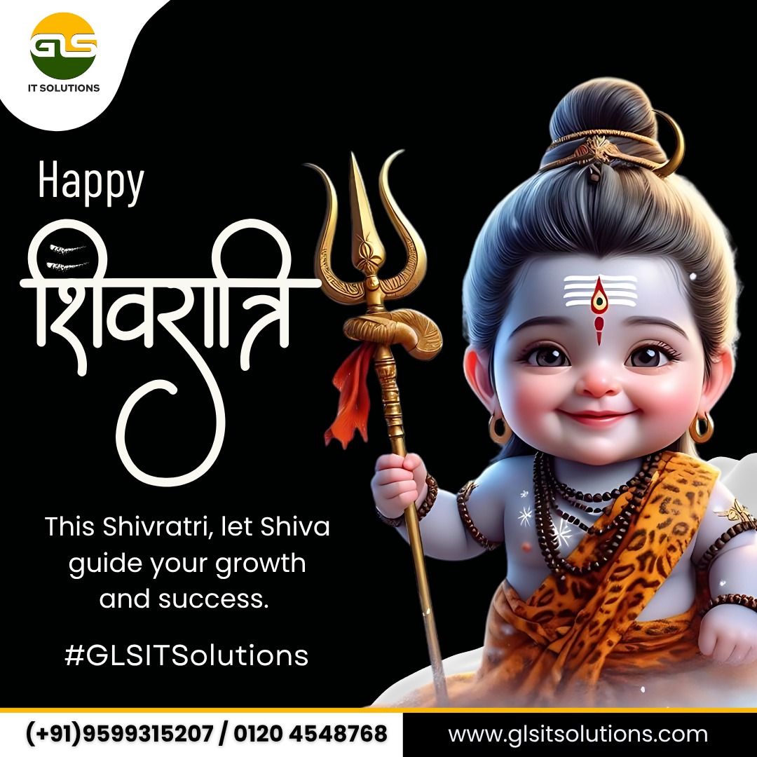 glsitsolutions's tweet image. 🕉 Happy Shivratri
🔱This Shivratri, let Shiva guide your growth and success

GLS IT Solutions, Best Digital Marketing in Noida
📞 Contact Us: +91 9599315207 / 0120 4548768

#GLSITSolutions #HappyShivratri #Shivratri2025 #Mahadev #DigitalGrowth #LordShiva #ShivaBlessings