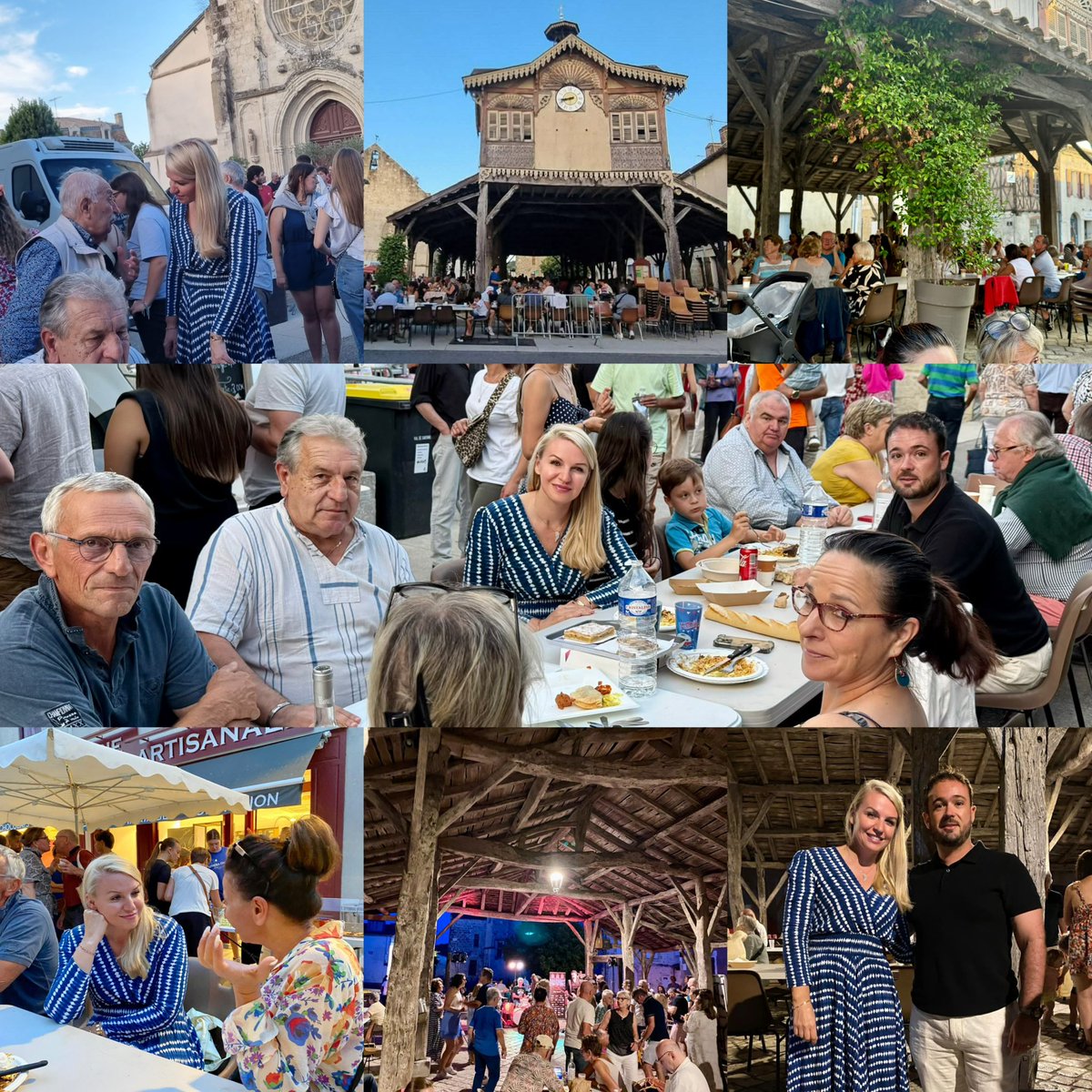 HeleneLaporteRN's tweet image. ✨Une très belle soirée d’été à #GontaudDeNogaret pour le marché gourmand qui a rassemblé hier de nombreux lot-et-garonnais dans une ambiance festive et familiale.