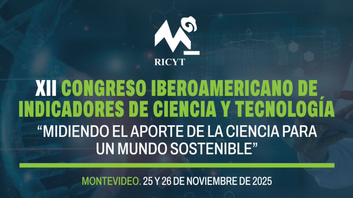 EspacioOEI's tweet image. 📣Las inscripciones para el XII Congreso Iberoamericano de Indicadores de Ciencia y Tecnología han sido prorogadas. Ahora tienes hasta el 15 de agosto para apuntarte. 💻

Las propuestas deberán ser enviadas por correo electrónico, antes de la fecha indicada, a la siguiente…