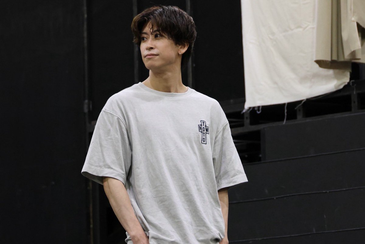 tmr_akzw's tweet image. 舞台「日本三國」
ガシガシ場当たりやっとります。
しっかり準備して劇場でお待ちしておりますよ!
稽古中のお写真いただいたんで
載せるで。