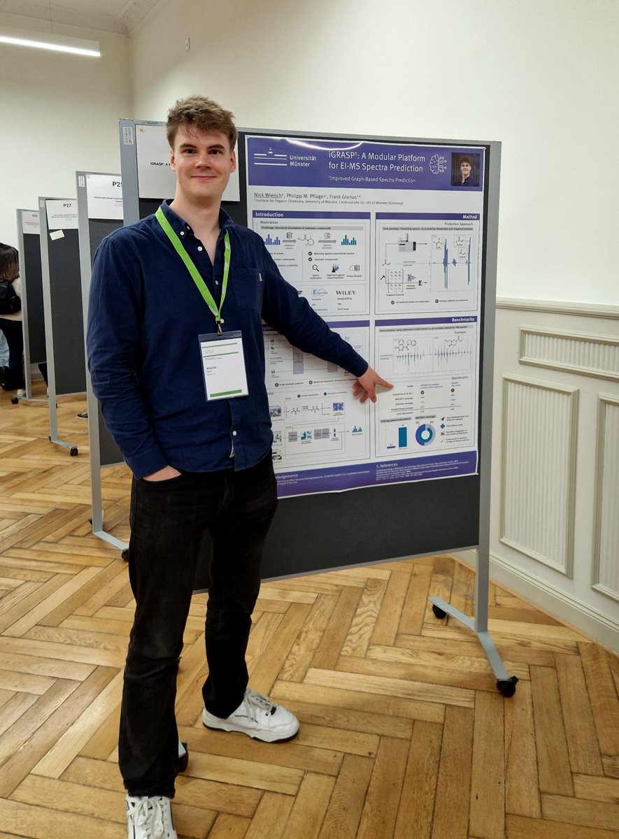 GloriusGroup's tweet image. Nick Wierich and @_marcjaspers_ are currently attending the "Flavors & Fragrances 2025" conference in Göttingen! From volatile compounds to volatile conversations (in the best way!). Chemistry has never smelled so good! 🌸🍐🍋
#chemistry #GDCH #flavors #fragrances #Göttingen