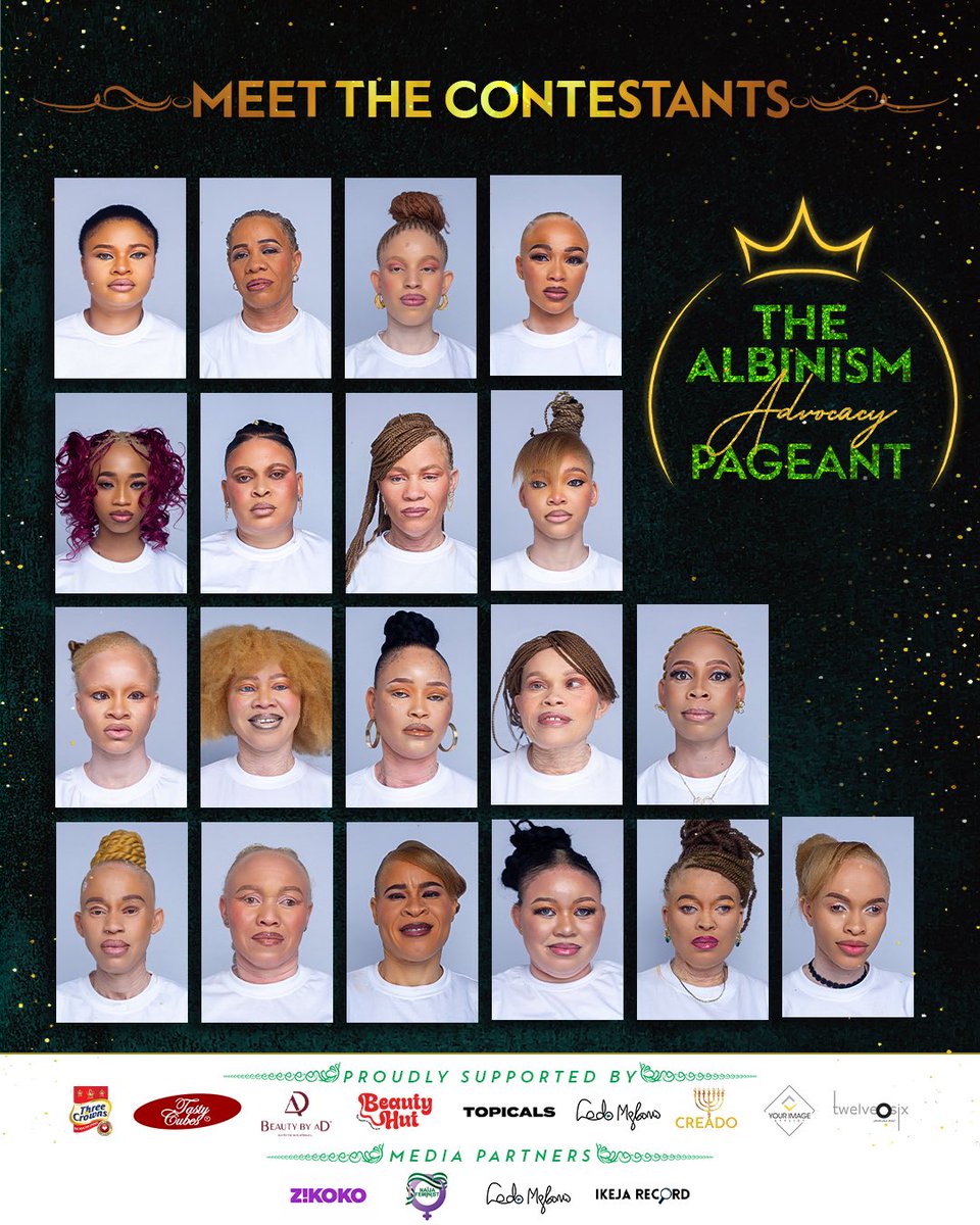 mistyglamcorp's tweet image. Hi brands, influencers, CEOs, startup founders, and that aunty with a big heart and bigger pocket. 👋🏻
We’re organizing Nigeria’s FIRST Albinism Advocacy Pageant and WE NEED YOU. 🫵🏻
Our inbox is open: hello@mistyglamcompany.com
0704 870 4115
RT until our sponsors see this 🙏🏻