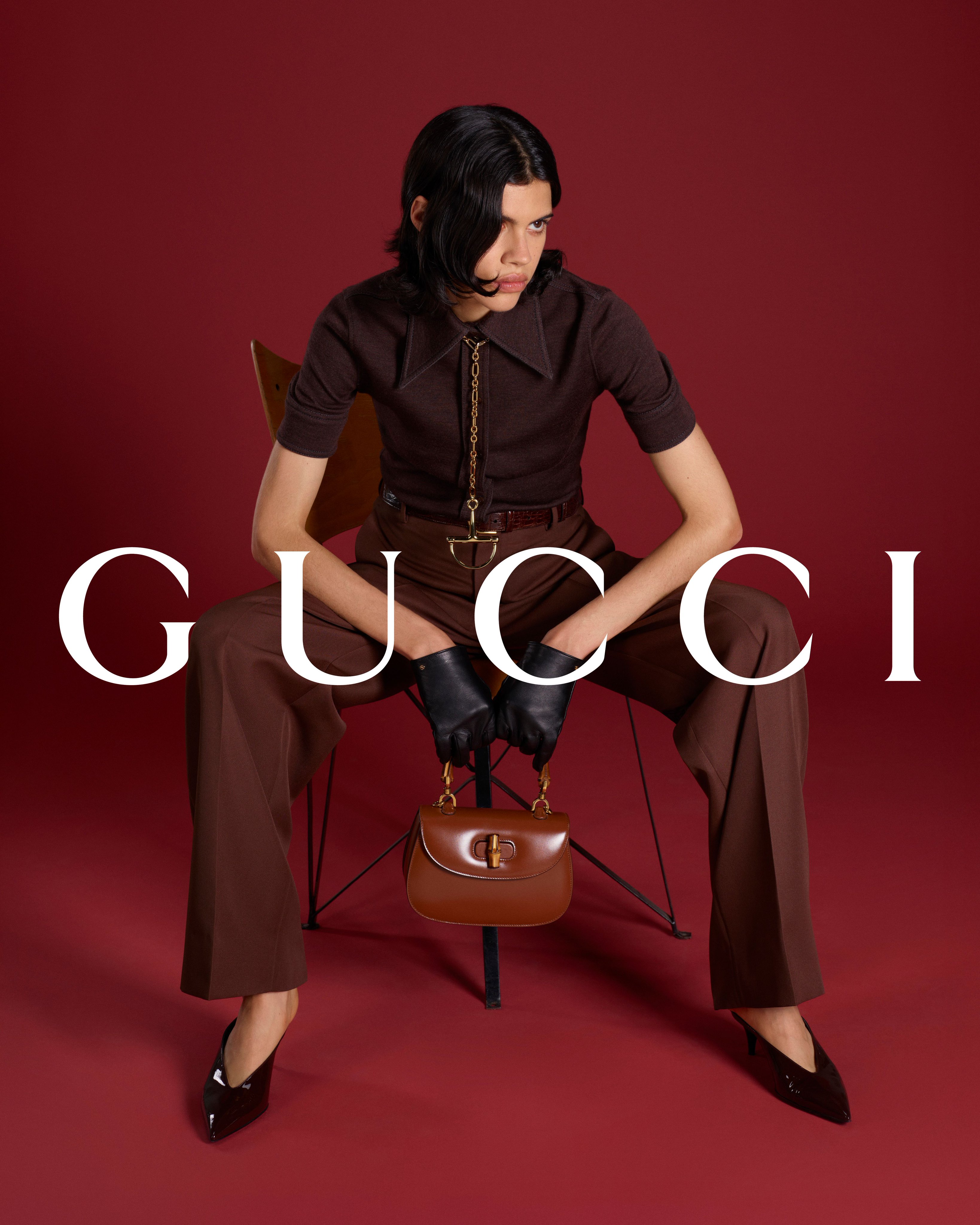 美品❗️GUCCI グッチ グッチ ジャッキー 1961〕ミディアムバッグGGスプリーム