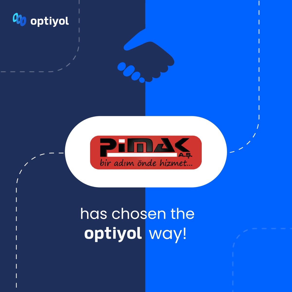 Optiyol's tweet image. 🚛 New collaboration: Welcome Pimak Gıda A.Ş to Optiyol! 

#RouteOptimization #LogisticsTech #B2BDelivery #LastMile