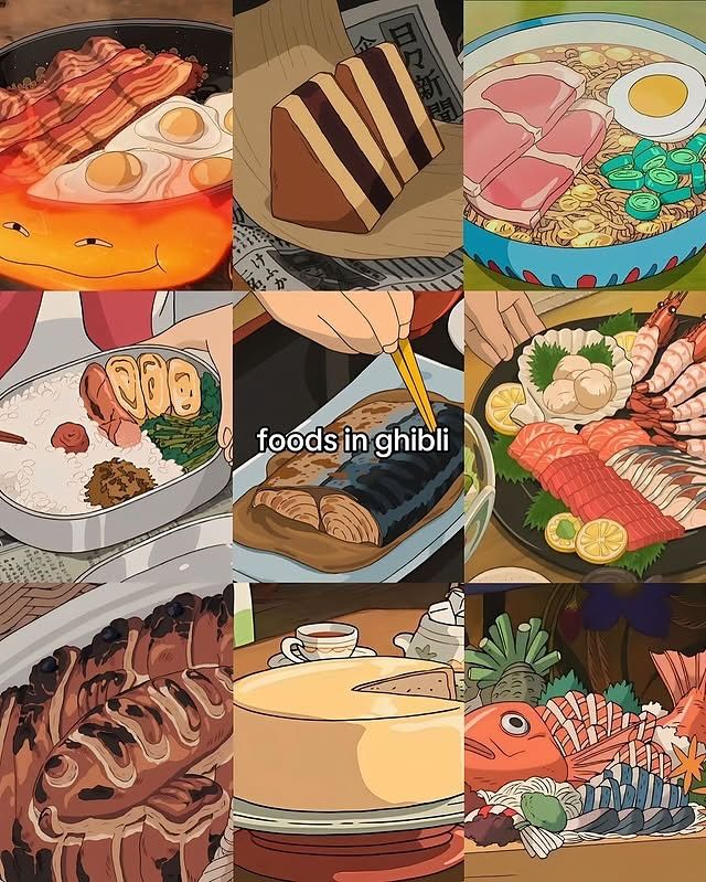 Ghibli food 🤤