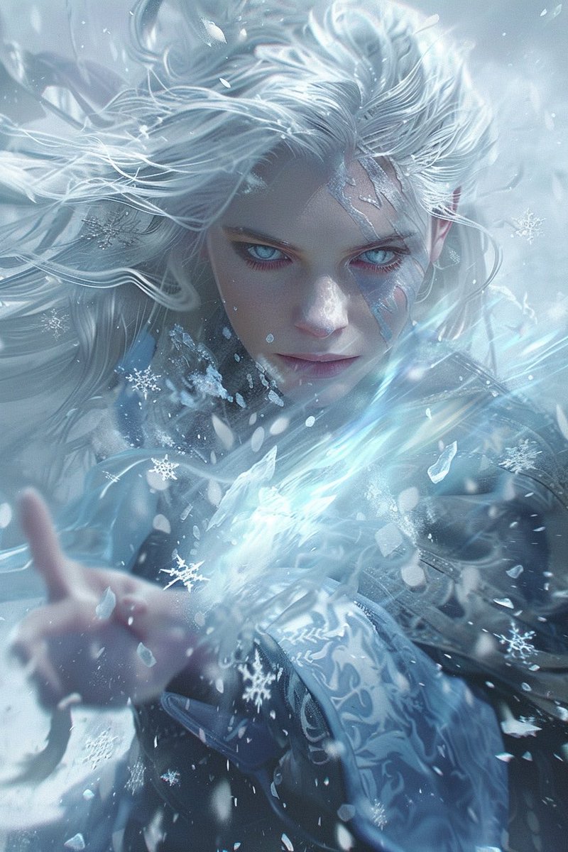 From the Witch Series —
She commands the frost,
and winter obeys.

#WitchSeries #IceWitch #FrozenMagic #FantasyArt #midjouroney