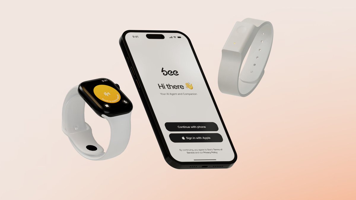 ITmatters_in's tweet photo. Amazon acquires Bee, a $50 AI wearable that listens and learns from your conversations. Will wearables be the future of personal AI?
π https://t.co/ilh8Jpn7L2
@amazon @bee__computer
#amazon #ai #wearabletech #ambientintelligence #beeai https://t.co/78yft5cmlz