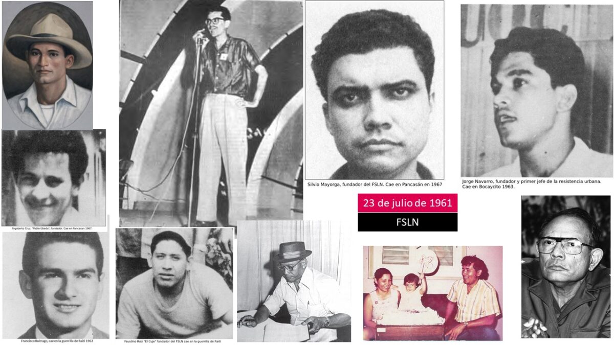 RedPlaneta2's tweet image. #TalDíaComoHoy de 1961, Carlos Fonseca, Tomás Borge y Silvio Mayorga fundaron el Frente Sandinista de Liberación Nacional (FSLN) con el objetivo de derrocar la dictadura de la familia Somoza y poner fin a la dependencia de Nicaragua respecto a EE. UU.