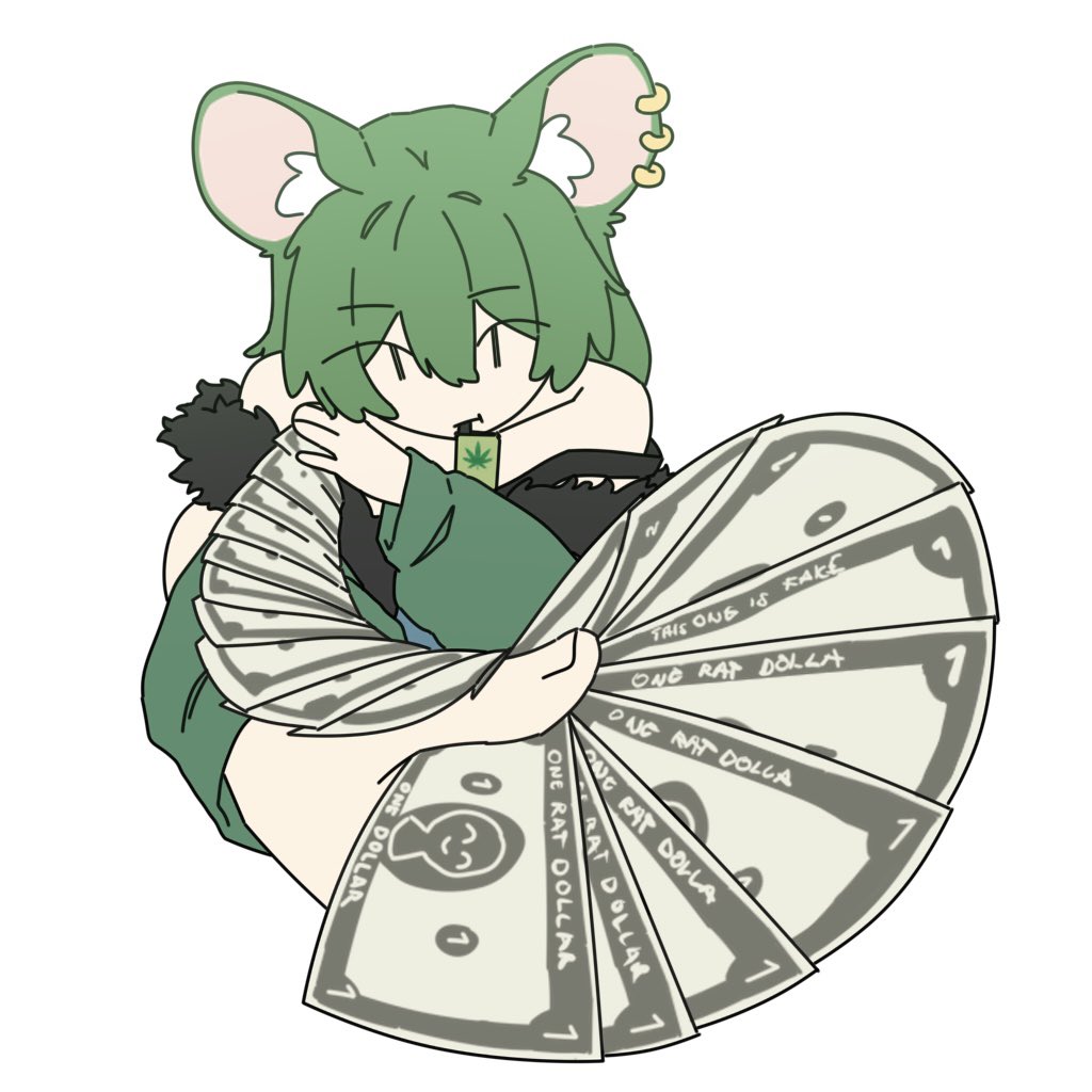 kofucchi's tweet image. 2 ratillion dollar

/commission for Mr Rat King