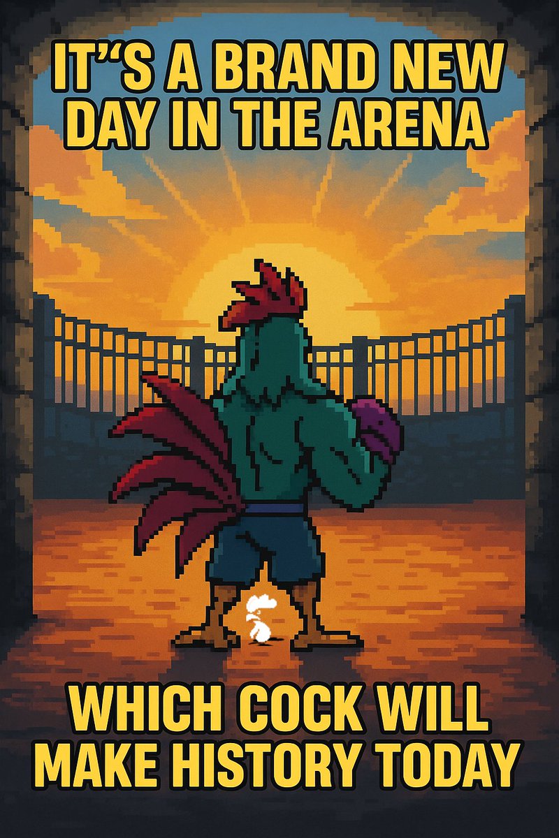 GM Fighters ⚔️🐔

It’s a brand new day in the arena.

New fights. New feathers flying.

New legends to be made.

Which cock will make history today?