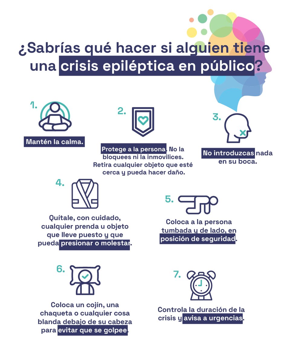 Durante el verano, aumentan las actividades al aire libre y es más probable presenciar una crisis epiléptica en espacios públicos. Saber cómo actuar puede marcar la diferencia y salvar una vida. 📲 Infórmate y comparte.

#Epilepsia #ActúaConEmpatía #FEDE