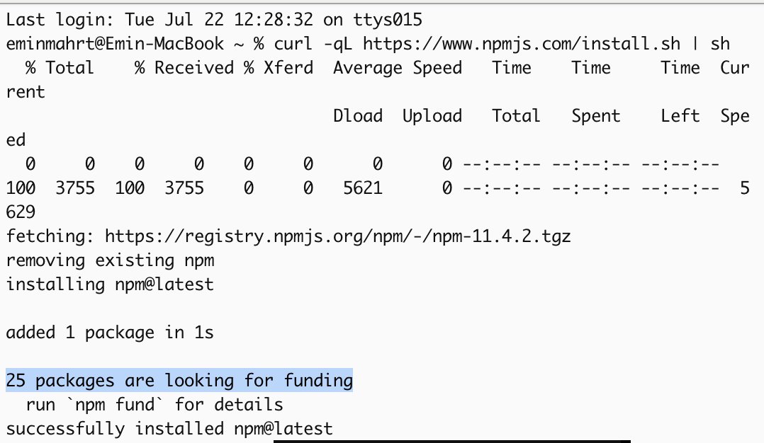 25 packages are looking for funding <a href="/npmfund/">npm fund</a> npm.fund <a href="/npmjs/">npm</a>