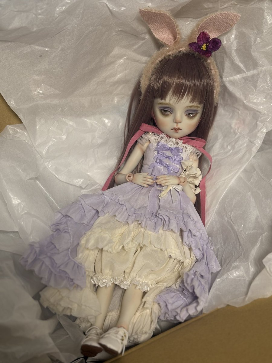 ビスクドール 「少女エル 4」
太山レミ(<a href="/remi12011964/">ドールレミ</a>)さん作

今、名前考え中…💕