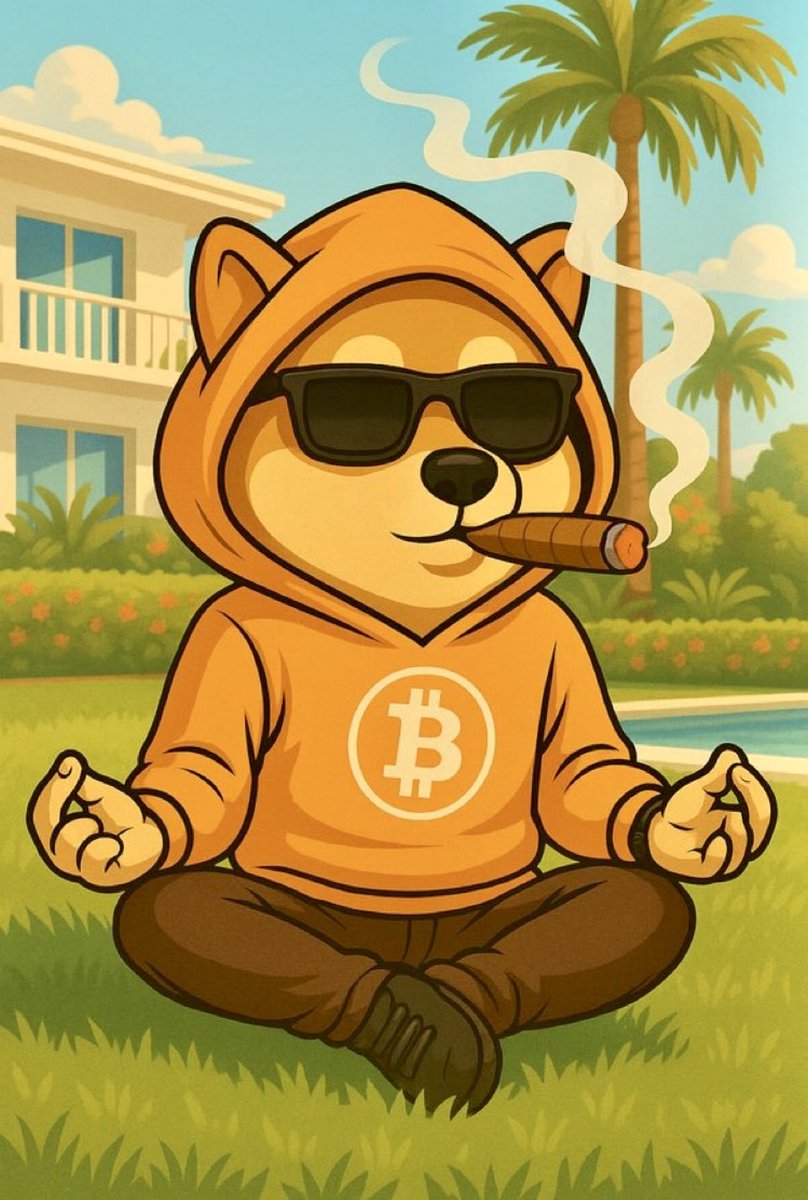Bruidbtc's tweet image. GM $DOG army!

This is currently me - enjoying vacay a bit more than I should. 

Best