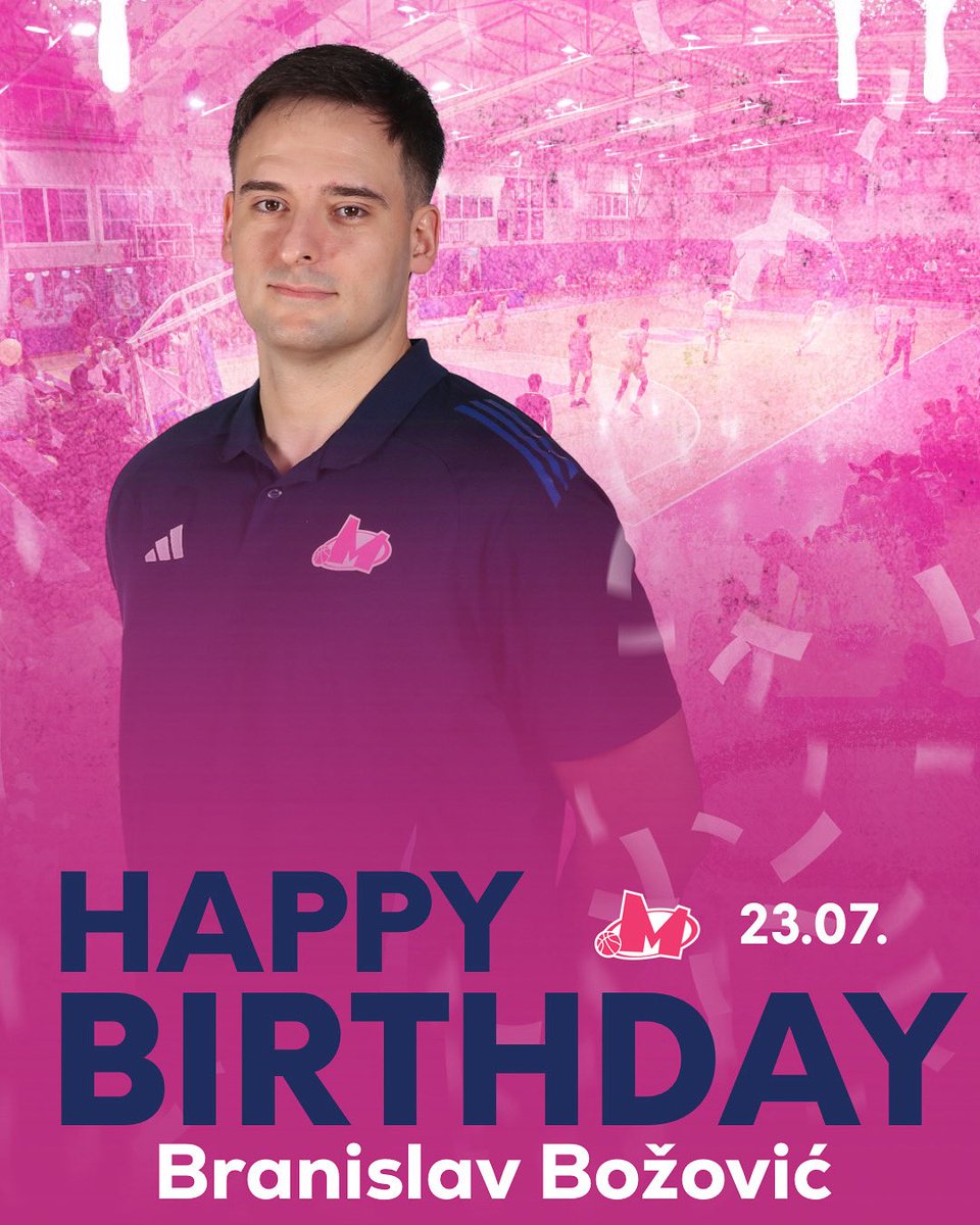 KKMegaBasket's tweet image. Happy Birthday to our Assistant Coach! 🥳
—
Srećan rođendan želimo našem pomoćnom treneru Boži, sve najbolje i puno uspeha! 🎂
#megasuperbet #malivelikiklub #megaiznadsvega