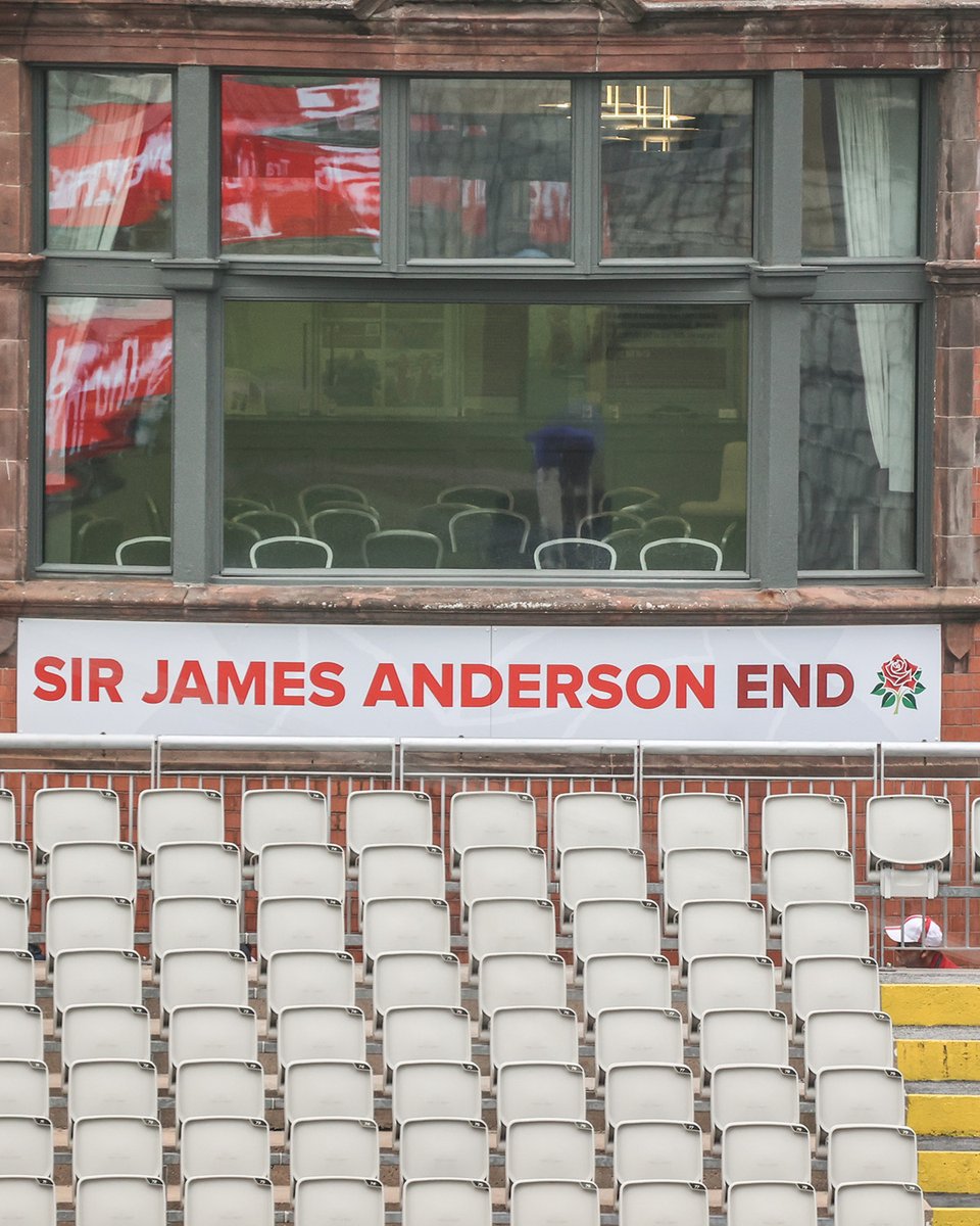 EmiratesOT's tweet image. Special Test Match Upgrades. ๐โจ๐
The 'Sir James Anderson End'. ๐
#ENGvIND