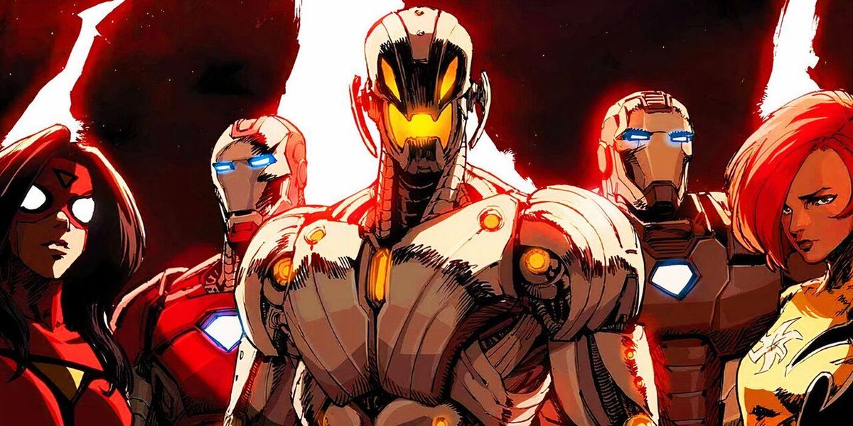 ComicsOnSR's tweet image. Marvel Just Gave Ultron His Scariest Upgrade Ever, Making His Message Clear: "No More Avengers" ift.tt/xDK3de4